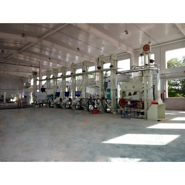 STR MCHJ40D Modern Industrial Complete Polishing Rice Mill Production Line at 18000 KG