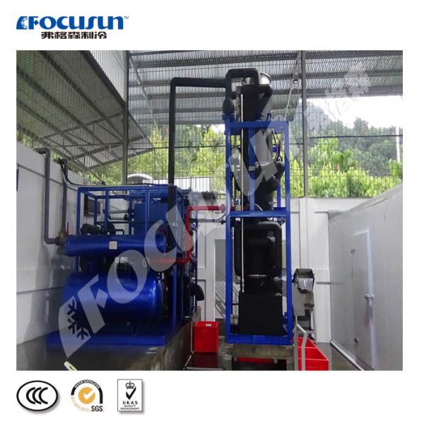 220-440V Focusun 10 ton Heavy Duty Solid Ice Tube Making Machine with Other Compressor