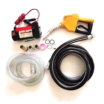 Fuel Pump Kit CE Certificate 220v Portable Diesel Transfer Pump With Flow Meter
