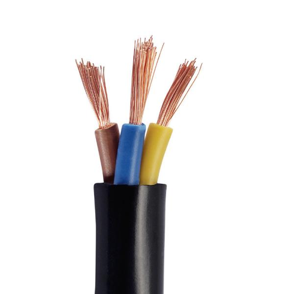 Cabos elétricos com núcleo de cobre múltipla PVC isolados flexíveis blindados para uso industrial