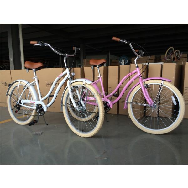 Steel Frame 26inch Single Speed Mens Beach Crusier Bike in ANY COLOR CE Approved