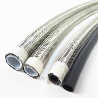 O SAE 100R14 18.5Mpa DN10 Ptfe trançou a mangueira