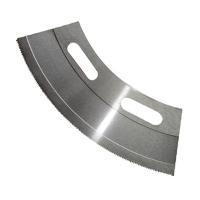 Lâmina de faca industrial em forma de arco Cr12MoV para o cartão ondulado