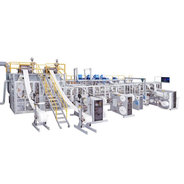 97% Qualified Rate With 250-450PCS/Min Adult Diaper Making Machine Professional Design