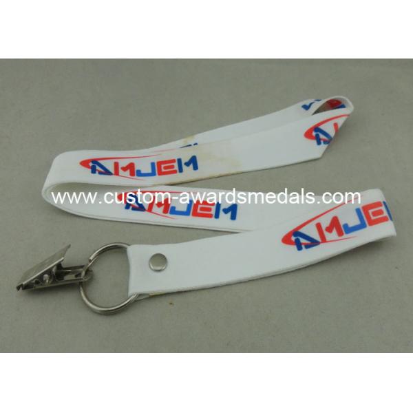 Reflection Promotional Lanyards Stain Lanyard Polyester Marathon Medal Ribbon