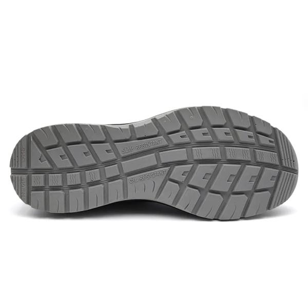 Botas de punto unisex transpirables, botas de trabajo cómodas para hombres.