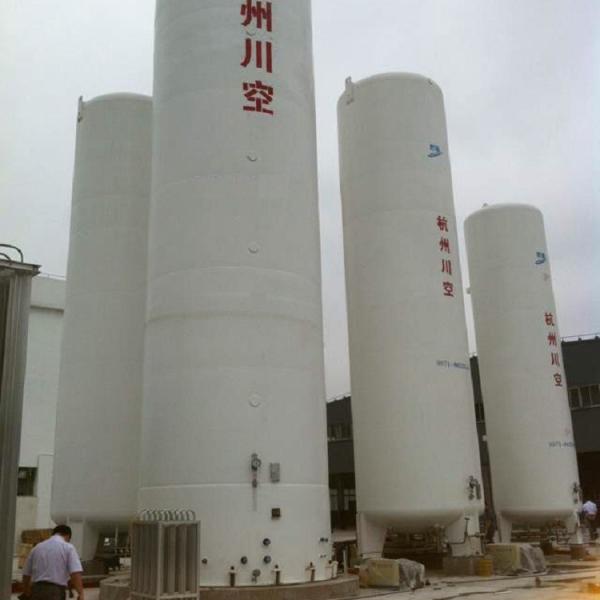 A2 C2 GC1 Chemical Cryogenic Storage Tank 3500 Liters 3.5m3