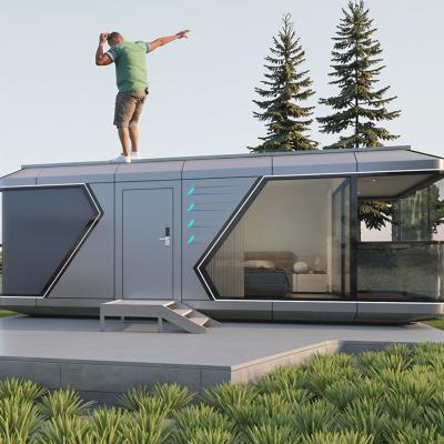 Live In A Futuristic Modular Capsule House Mobile Home Modern Minimalist