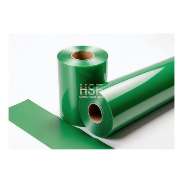 50μm Green CPE Base Film, vivid color, excellent tensile strength, good tear resistance, smooth surface, lamination-compatible, coating-compatible, optional anti-static, surface protection