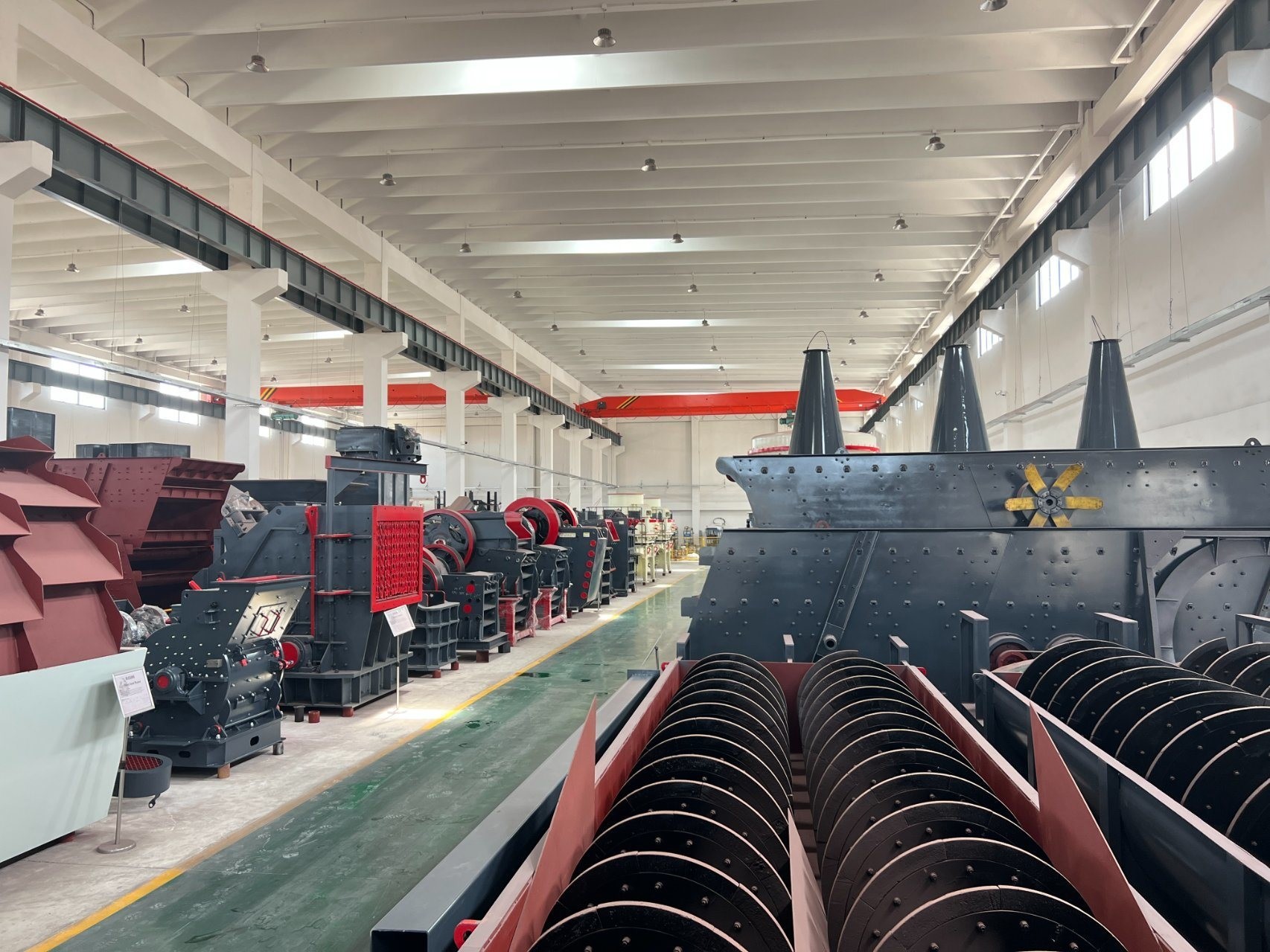 Spiral Sand Washer with Capacity T/H 100-350tph within Motor Power 11-18.5kw