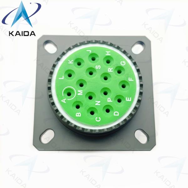 Threaded Circular MIL-DTL-38999 Series 3 Connector 16 Male Pins D38999 20WG16PN