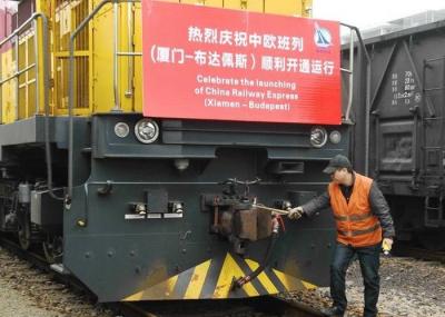Reliable International Rail Freight Xiamen - Europe / Asia Railway Transport Services
