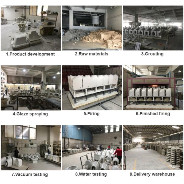 Sanitary Ware Bathroom Ceramic Water Closet One Piece Wc Toilet SWM8615