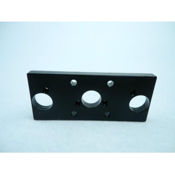 Industrial Black anodizing CNC Aluminum Parts , 0.1mm-0.2mm Tolerance