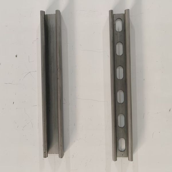 41x21 Galvanized Rounded Corner C Unistrut Channels Solar Mounting Rail