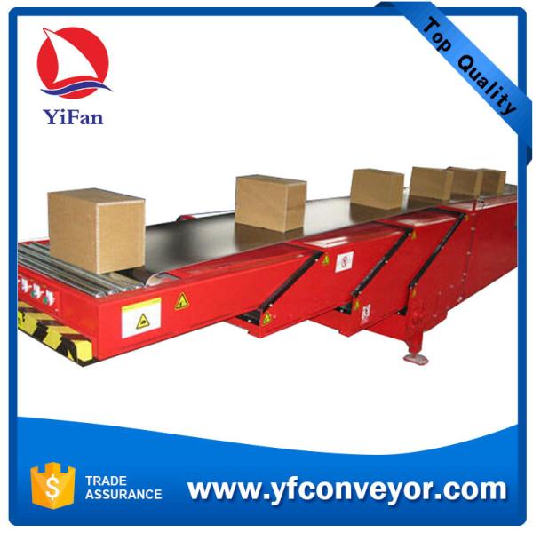 Telescopic Belt Conveyor/Boom Conveyor with Ramp