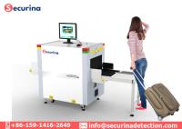 Segurança X Ray Detection Equipment, tamanho do túnel de X Ray Airport Scanner 500mm×300mm