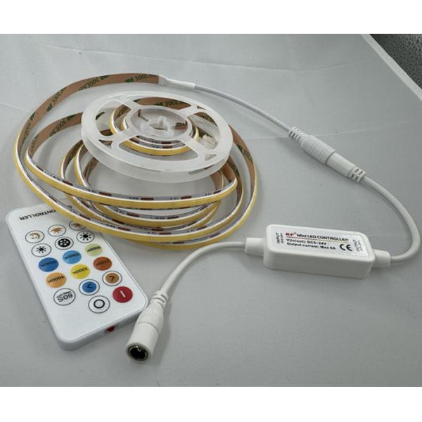 CRI 90 COB LED Strip Lights Dimmable Warm White Cold White LED Lights IP20 1000lm