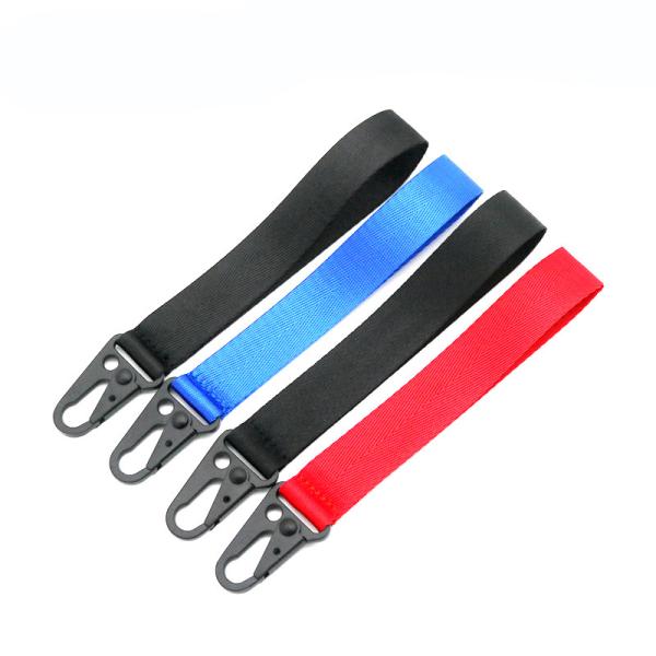 DRY5678 Custom Polyester Motorcycle Keychain Lanyard Customized Request Availabl