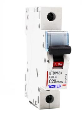 Compact Professional 4P RCCB residual current circuit breaker 3phasae magnetic type  50 / 60Hz