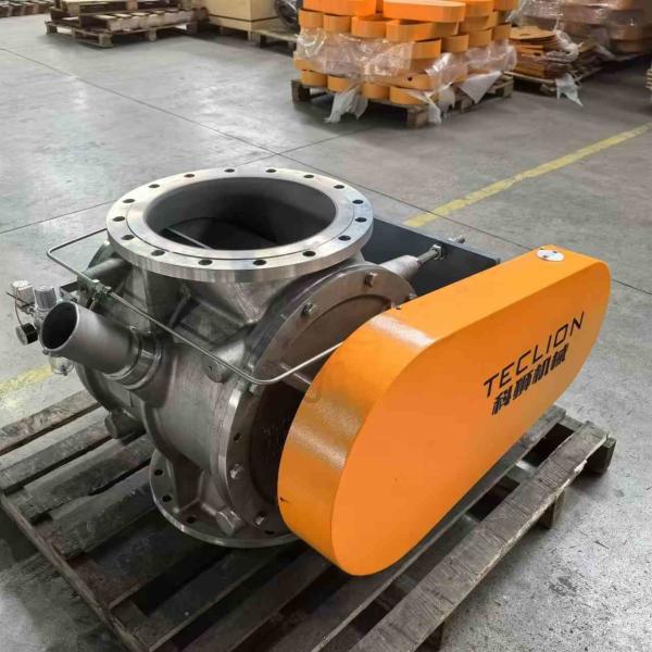 12L Sprayable Tungsten Carbide Rotary Vane Feeder Airlock Industrial Large Caliber