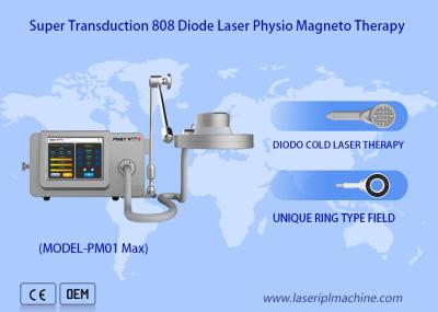 Alivio da dor Pemf Fisioterapeuta Máquina Magneto Super Transdução