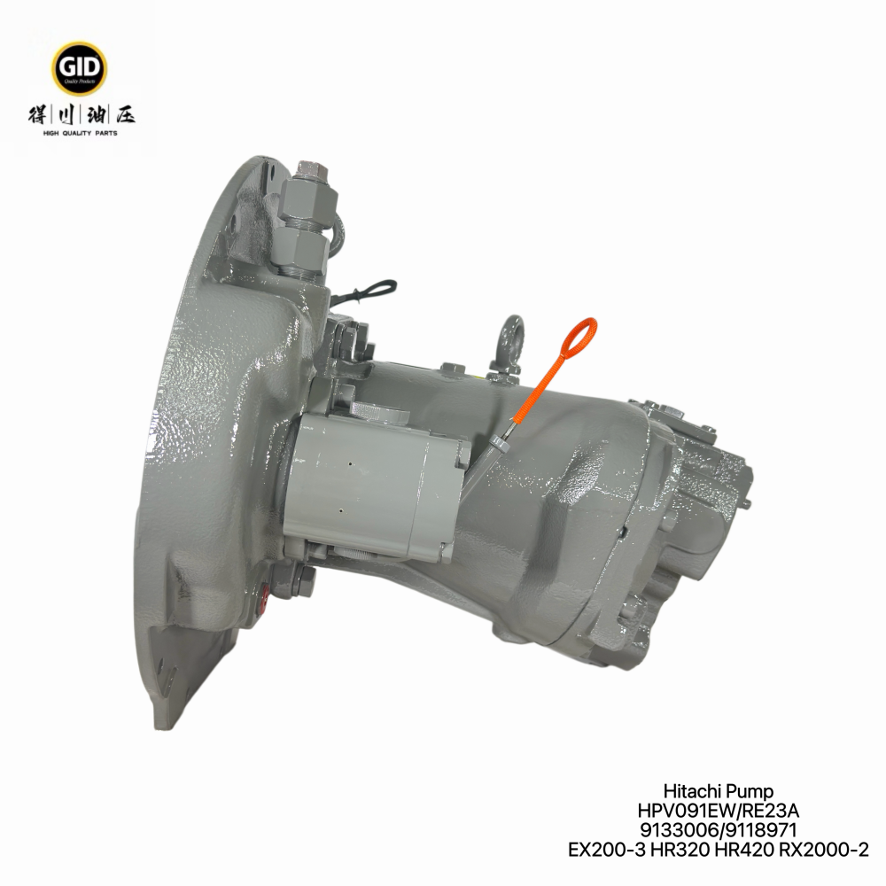 Hitachi HPV091EW Hydraulic Main Pump with High-Strength Cast Iron Construction Precision Components and Tested Before Shipment for EX200-3 HR320 HR420 RX2000-2