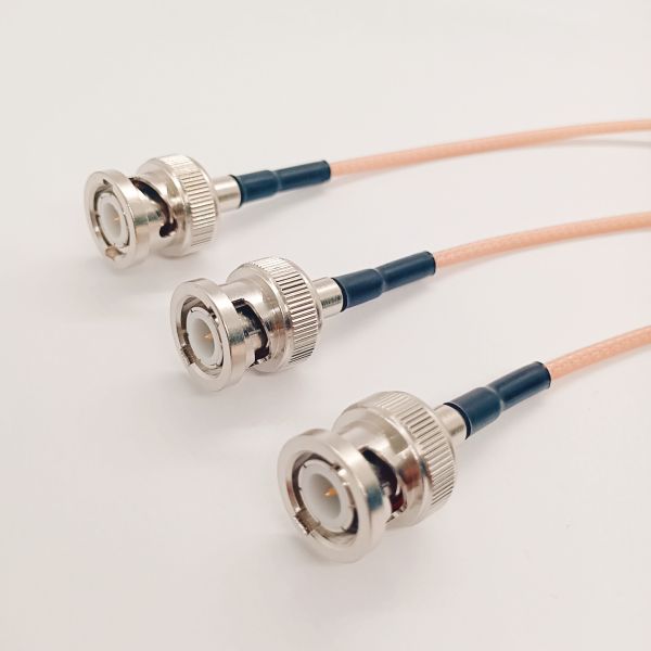 Female To Female RF Cable Assembly RG1.13 / RG178 Coaxial Cable Assemblies