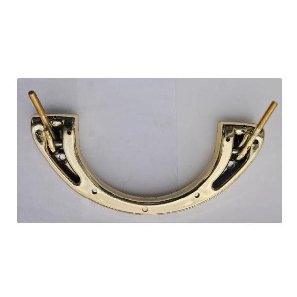 Poland Plastic Armed Antique Casket Handles Half Moon With Steel Wire Reinforced