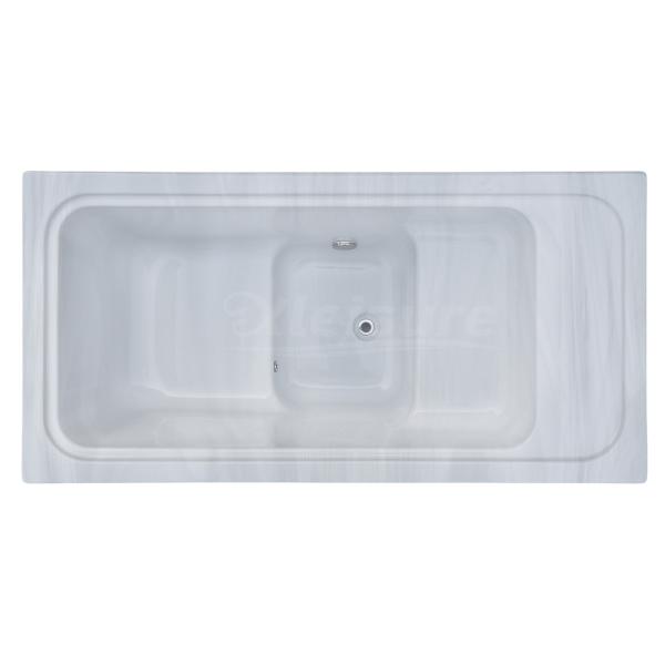 Rectangular Indoor Acrylic Cold Water Pool Cover All-in-One Cold Plunge Ice Bath Chiller Outdoor Insulated One Piece Bathtub