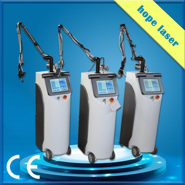 Carbon Dioxide Co2 Fractional Laser Machine / Device 220v 50hz For Tattoo Removal