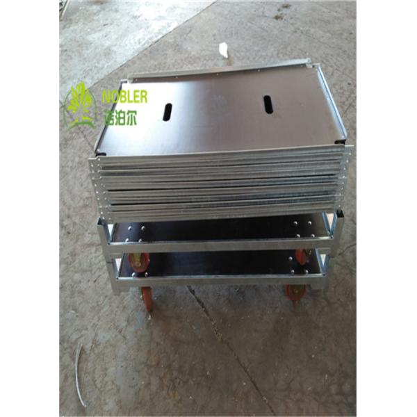 Тележка КК цветка сада кладет на полку/датской переклейка цветка гальванизирован