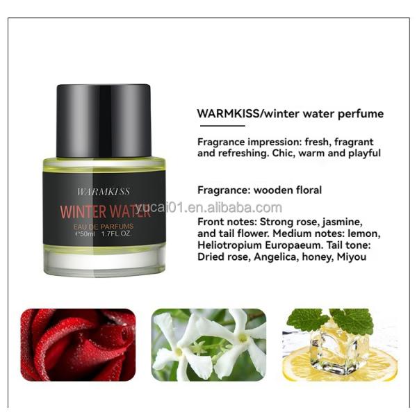 Female Fragrance 50ml Eau De Parfum Floral Scented Night Rose Night Neutral Perfume