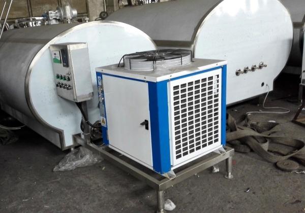 customized Stainless Steel Milk Cooling Tank Price In Dairy Processing Machine