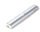 10 LED 4AAA Wireless Motion Sensor LED Light Strip Motion Sensor Under Cupboard Lights