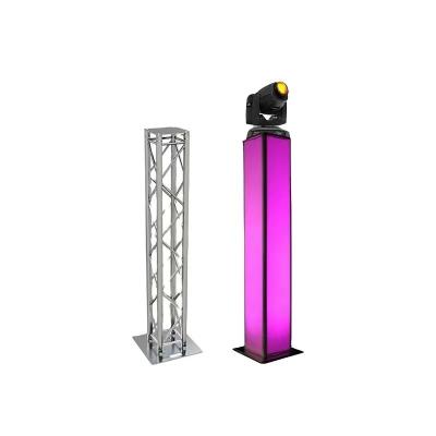 Square Silver Event Lighting Truss Aluminum Alloy Wedding DJ Truss