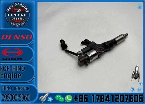 Common Rail Injector 095000-5960 For HINO J07E J08 23670-E0301  095000-6592 095000-6593 095000-6602