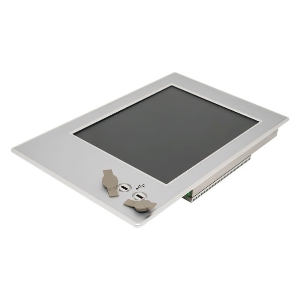 15 Inch Industrial LCD Embedded Panel PC With 2 x USB On Front
