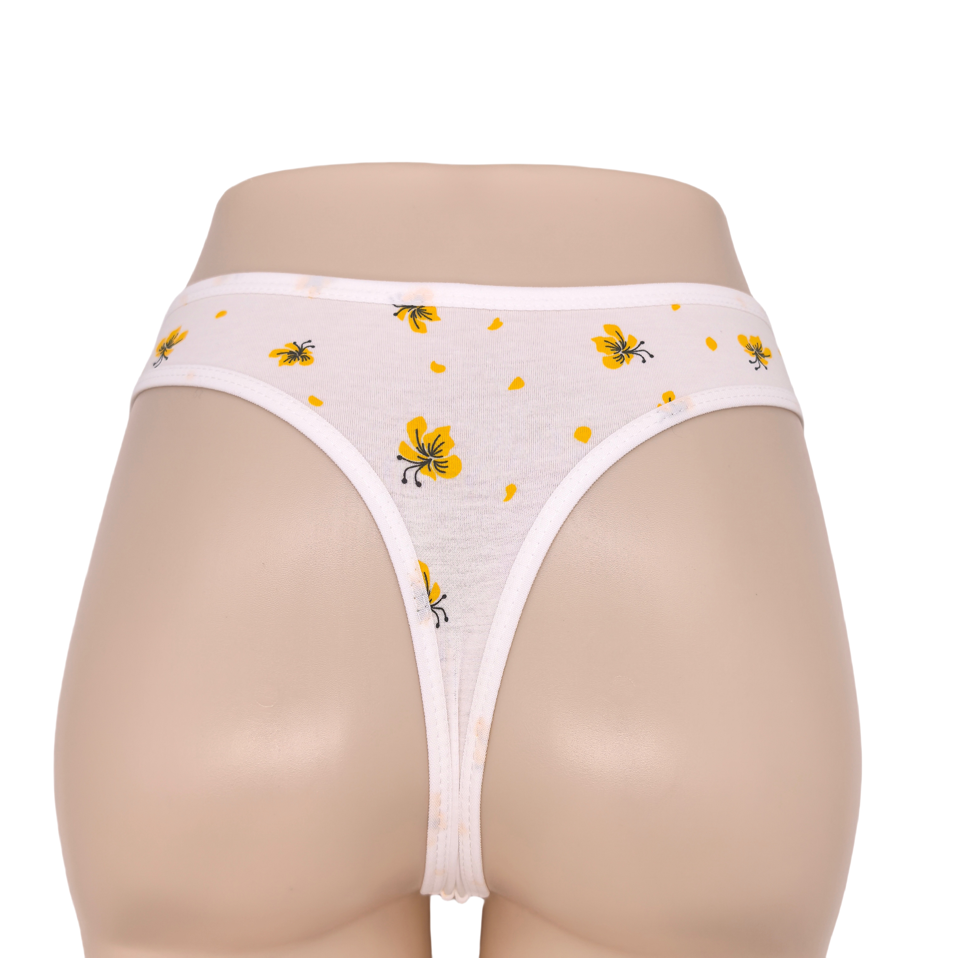 Women Thongs Panties Underwear Cotton High Quality Thongs Women Lingerie 12pcs/dozen Mix Colors Printed Thongs for Women