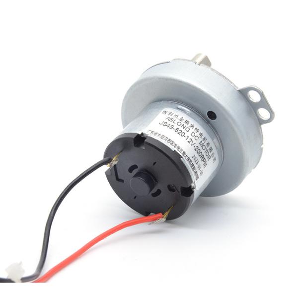 ASLONG JS49-520 12V200RPM 49mm mini máquina de lavar dobrável motor 12v mini micro motor