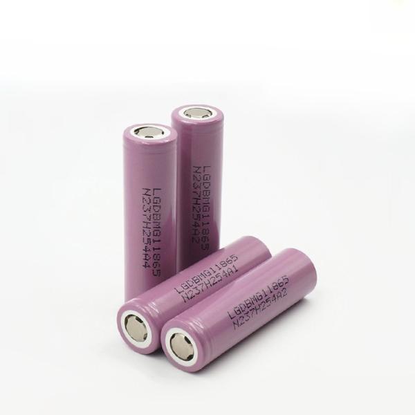 New and original 3.7V 18650 battery,  MG1 18650 power bank 2900mah 10amp spec for vaping