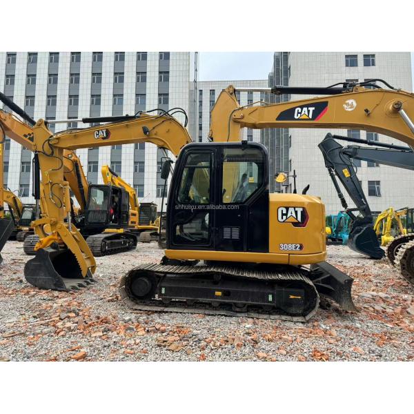 Used Excavators Cat 308E /Secondhand Mini Japanese 8T have EPA construction tools and equipment for sale