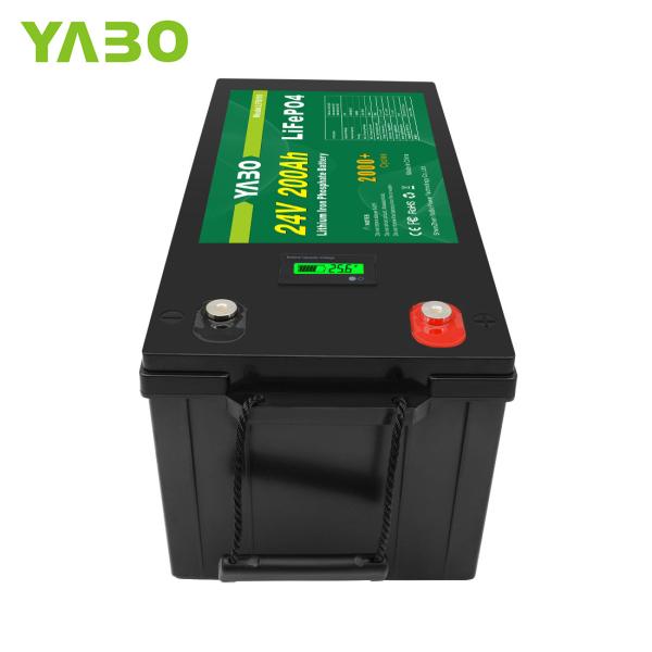 Lithium Iron Phosphate Battery 24 Volt Lifepo4 Battery 24v 100ah 150Ah LCD Display