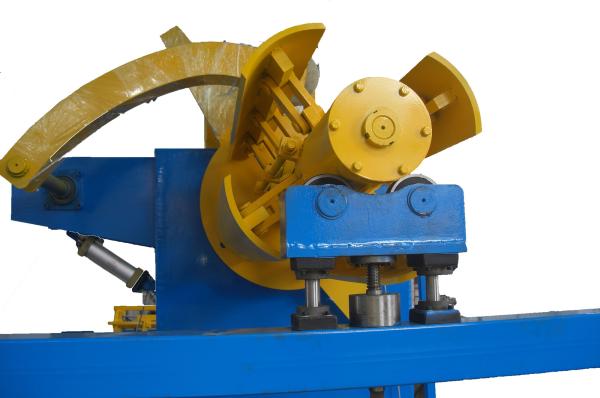 Metal dobro de Decoiler da cabeça que forma máquinas