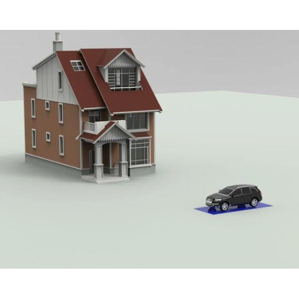 Mobile Car Scissor Lift 3m 6m Height Double Deck Mid Rise Automotive Lift