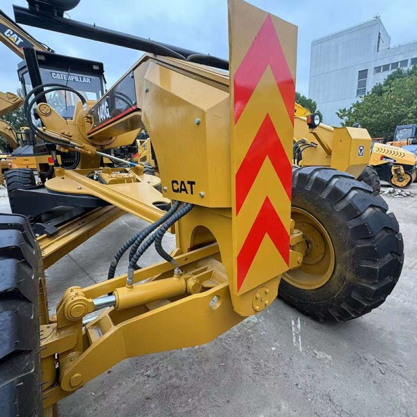 Articulated  140g Used Motor Grader For Road Building Earthmoving Projects