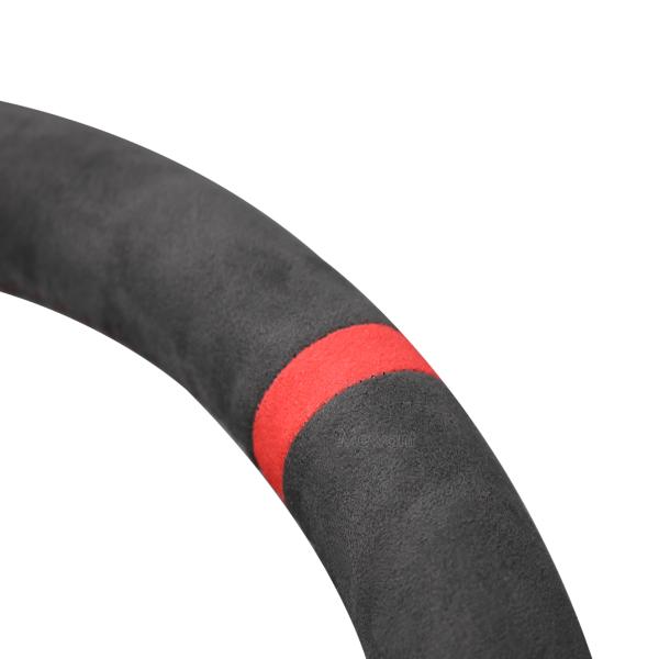 Custom Hand Stitching Durable High Quality Athsuede Steering Wheel Cover for Chevrolet Corvette C7 2015 2016 2017 2018 2019 2020