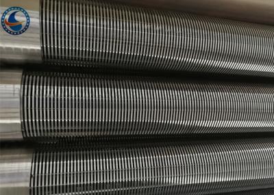 tubulação da tela de fio da cunha do entalhe 1.5mm de 2x3mm para o filtro