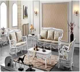 Rattan Wood White Color Series 08