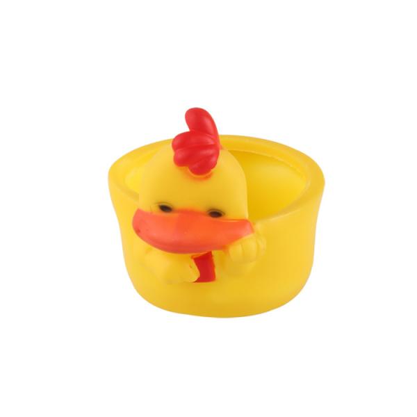 Office / Restaurants Bottle Cartoon Head Vinyl Cup Bottom Cover Mat Toy